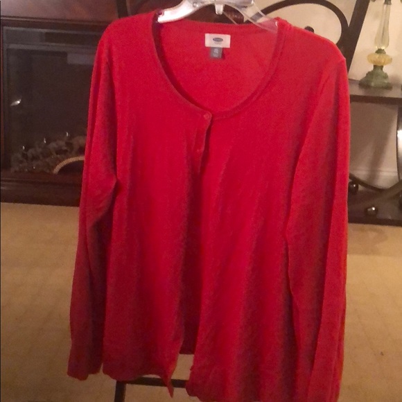 red button down sweater red button down sweater